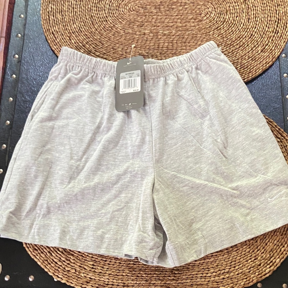 Women’s Gray Nike Shorts with pockets